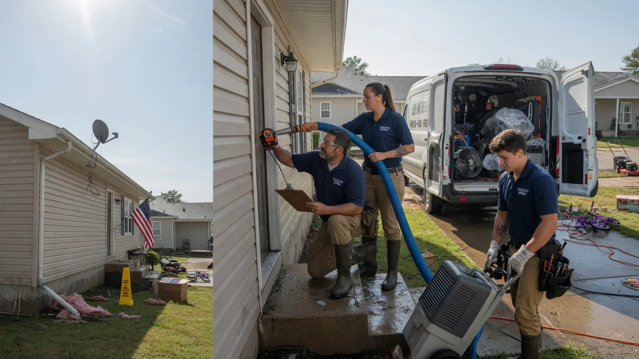 Ceiling Water Damage Restoration in Brodheadsville, PA near me